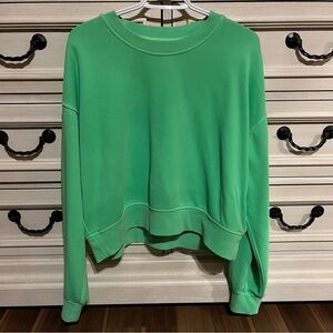 lululemon cropped crewneck